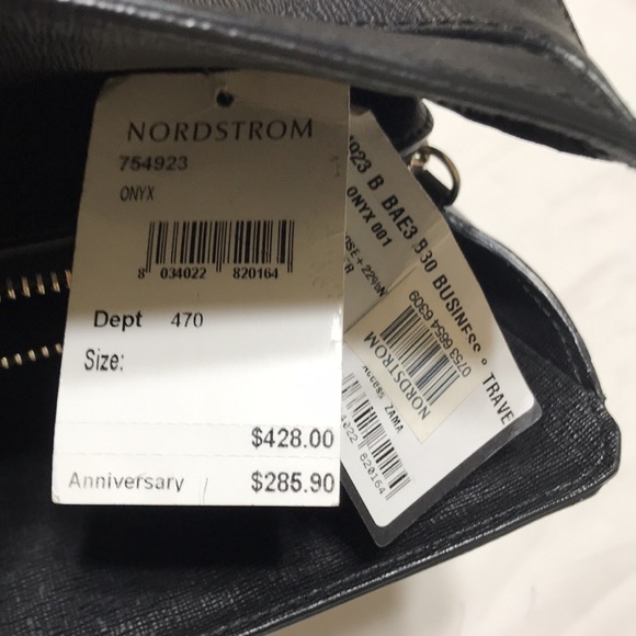 Furla business travel leather bag with double straps. Made in Italy. NWT - Picture 11 of 11